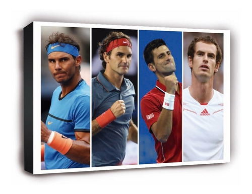 Cuadro De Nadal Federer Djokovic Murray Y Mas Tenistas