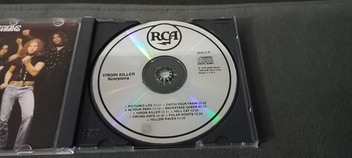 Scorpions Virgin Killer Cd Importado