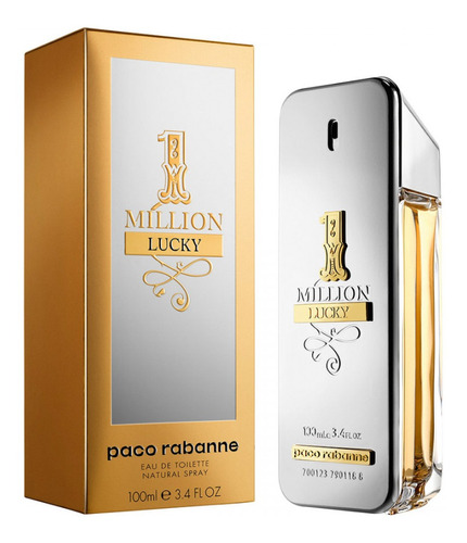 Perfume Importado Paco Rabanne One Million Lucky Edt 100 Ml