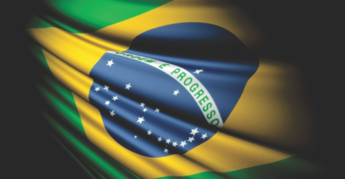 Imagem 6 de 6 de Adesivo Perfurado Carros Bandeira Brasil Vidro Peq 15x30 Cm