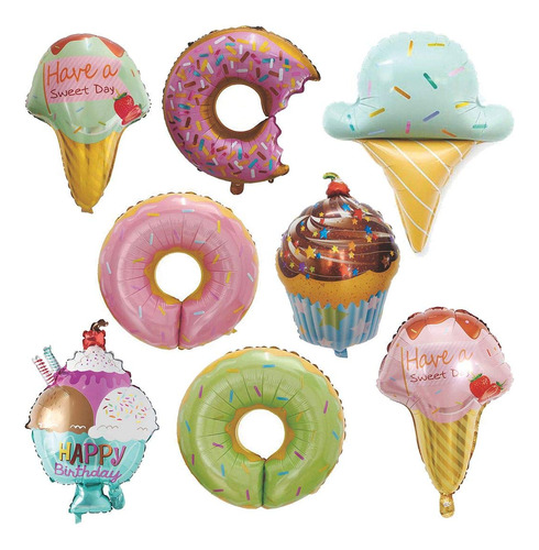 Yummy Donut Ice Cream Donut Food Cupcakes Postre A-grade A-g