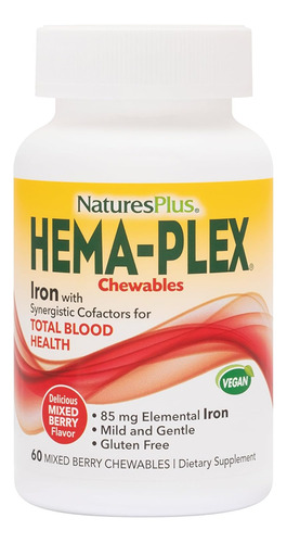 Naturesplus Hema-plex Iron - 60 Ma - Unidad a $1982