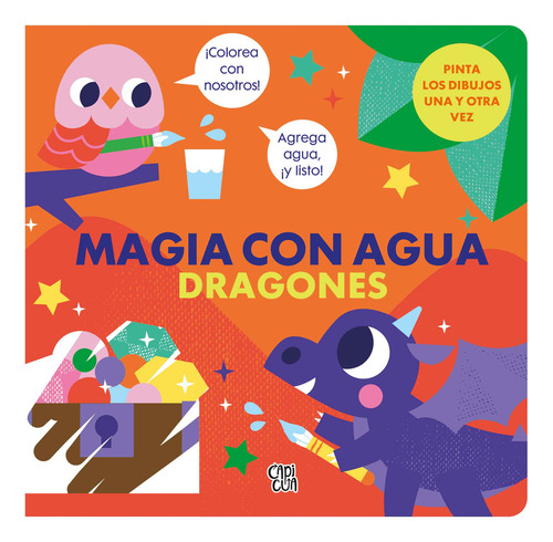 Libro Magia Con Agua - Dragones - Capicúa