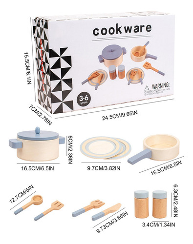 Juego De Cocina De Madera Para Juego De Simulación Juego De