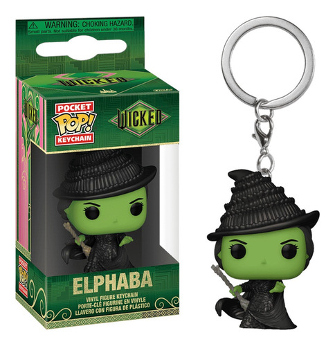 Chaveiro Funko Pocket Pop Keychain Wicked Elphaba