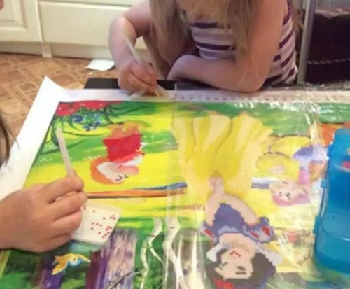 Pintura Com Diamantes-diy 5d Strass- A Bela E A Fera 4-30x40