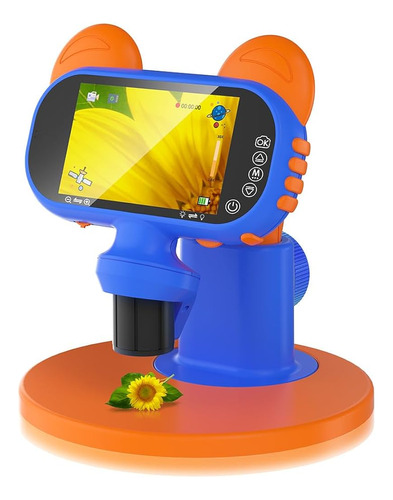 Microscopio De Cámara Digital Reedtock Para Niños Adultos Co