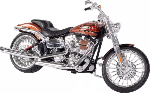 Moto Maisto Harley Davidson 2014 Cvo Breakout 1:12 Ofert! Color Naranja