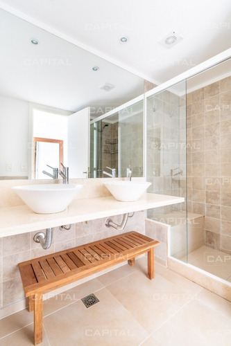 Apartamento Esquinero En Alquiler Temporario De Tres Suites Con Parrillero Propio-ref:29236