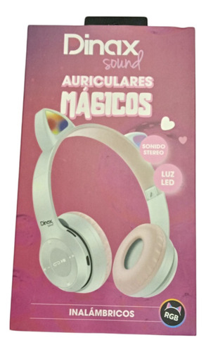Auriculares Dinax Oreja De Gato Bluetooth