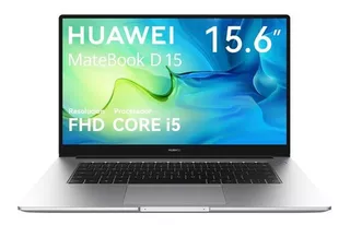 Laptop Huawei Matebook D15 I5 11.5va Gen 8gb + 512ssd Plata Color Plateado Mistico