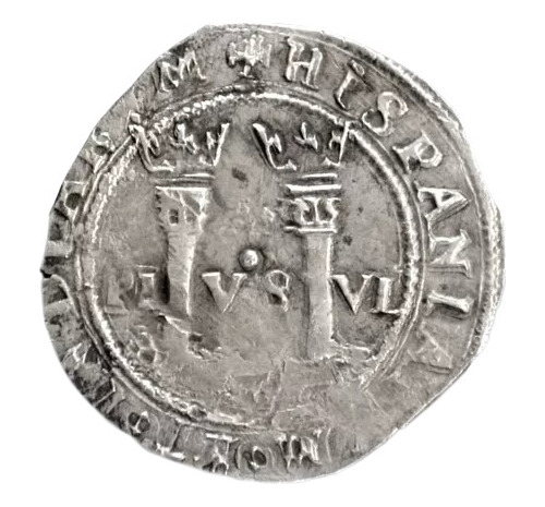 1 Un Real De Plata Carlos Y Juana (1548 - 1556)