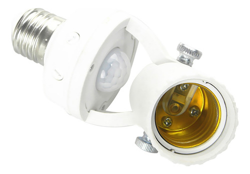 Soporte De Bombilla Tornillo Pir Interruptor Luz Infrarroja