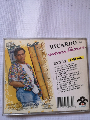 Ricardo Montaner Exitos Y Algo Más Disco Compacto Original (Usado)