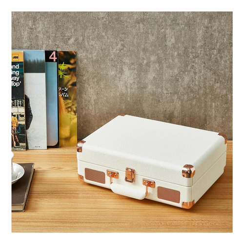 Maleta Arkrocketk Curiosity, Tocadiscos Bluetooth, Vintage D