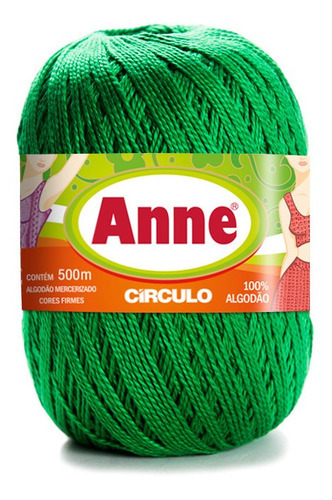 Linha Anne 500 Circulo Cor 5767 - Verde Bandeira