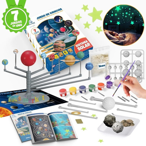 Juego De Ciencias Sistema Solar Planetas Galileo Italy