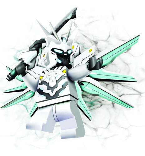 Kit 6 Boneco De Montar Mega Robots