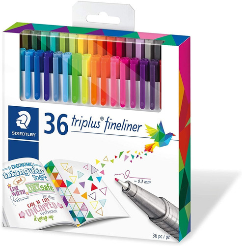 Juego De Bolígrafos De Colores Staedtler, Juego De 36 Colore