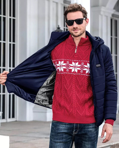 Abrigo De Invierno, Chamarra Con Calefacción Eléctrica Usb