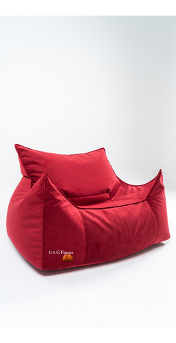Puff Fiaca Sillon Dubai (ecocuero ) G Y G Fiacas A Eleccion