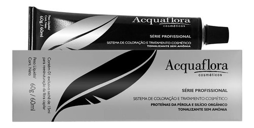  Acquaflora Tonalizante 60ml 5.56 Casta Cla Acaju Avermelhado Tom 5.56 castanho claro acaju avermelhado