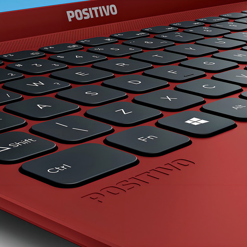 Notebook Positivo Motion C4120f Intel® Celeron® Windows 11 Home Vermelho Incluye Microsoft 365*