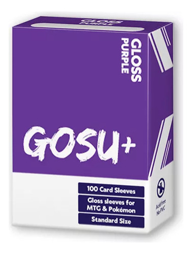Fundas De 100 Gloss Gosu Standar Purple