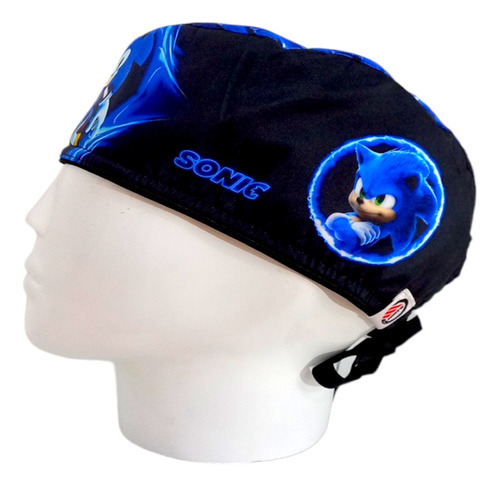 Gorro Quirúrgico Hombre + Lanyard Sonic La Película