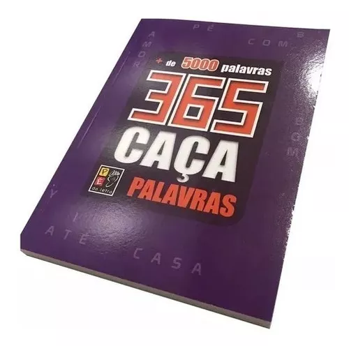 Kit 3 Livros Passatempos 365 Caça Palavras + De 1095 Jogos