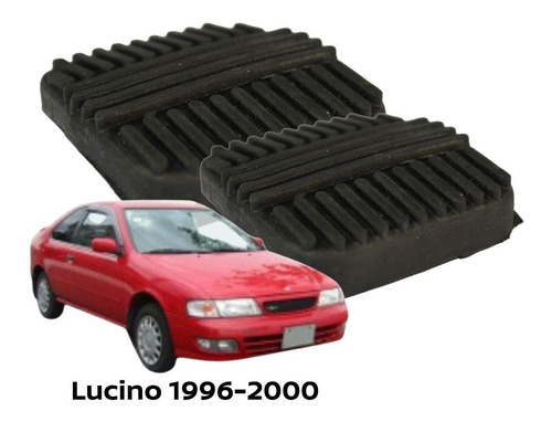 Juego Gomas Pedal Freno Y Clutch Lucino 1998