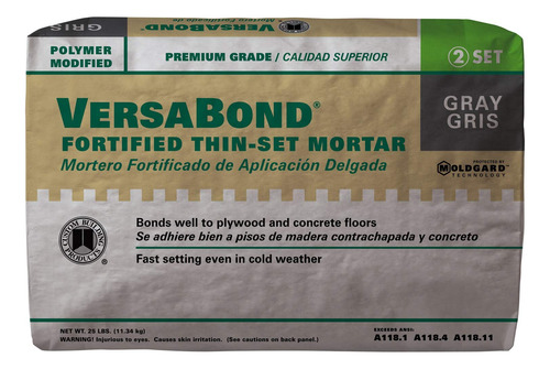Thin Set Mortar Custom Building Products Mtsg25 11.34kg