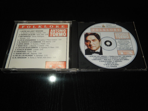 Antonio Tormo Folklore Los Mejores 13 Cd Nuevo Impecable !!! (Usado)