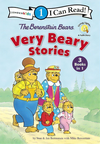 The Berenstain Bears Very Beary Stories: 3 Books In 1, De Berenstain, Stan. Editorial Zondervan, Tapa Dura En Inglés