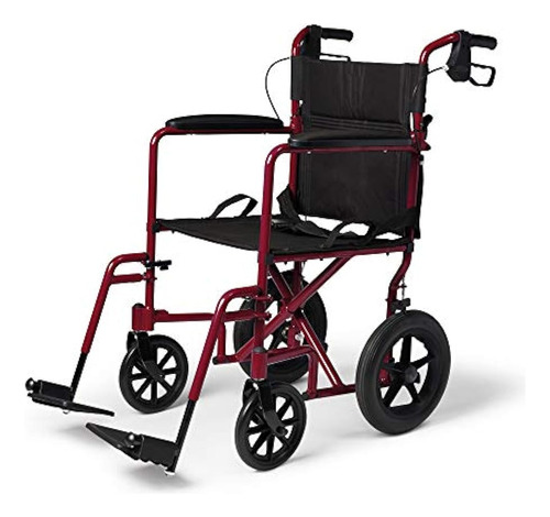 Silla De Ruedas Plegable, Ligera, Para Adultos, De Transport