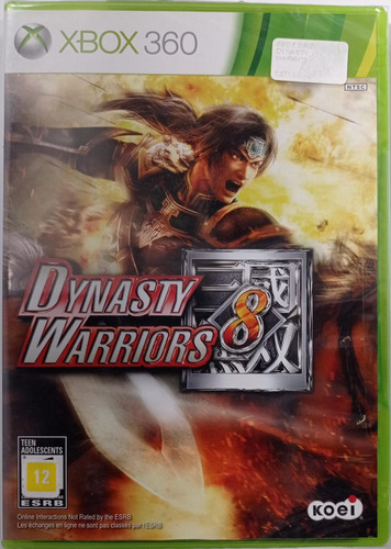 Dynasty Warriors 8 Jogo Xbox 360 Físico Novo Lacrado