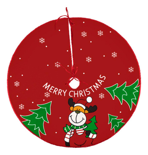 4 Falda Del Árbol De Navidad, Cubierta De La Base Alce 60cm