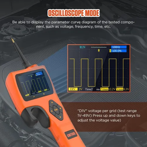 Kit De Prueba De Sondeo De Circuito De Alimentación Cmtool,