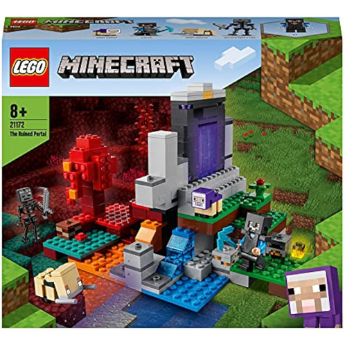 Portal Devastado De Lego Minecraft 21172