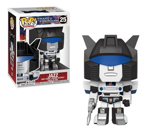 Funko Pop, Jazz, Transformers, Retro Toys, Modelo 25