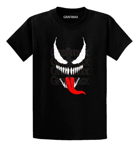 Polera Venom Lengua Superhéroes Grafimax