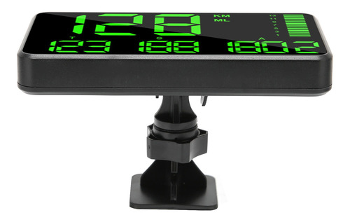 Hud Gauge, Pantalla Negra Universal Para Coche, Velocidad De