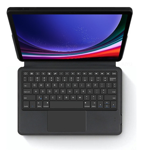 Zy Funda Tipo Libro Con Teclado Para Samsung Galaxy Tab S9