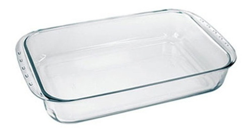 Fuente Rectangular Lasagna 5 L Vidrio Templado Horno Marinex