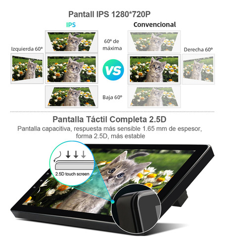 Estéreo Carplay 2+32gb Para Toyota Camry 2012-2014 Gps Wifi