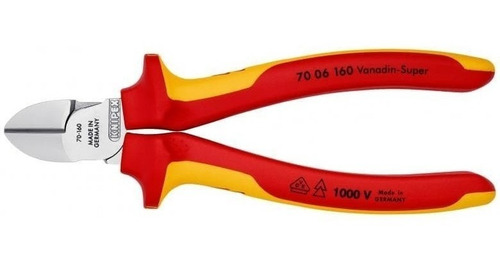 Alicate C/lateral 6 1000 V. (7006160), Knipex