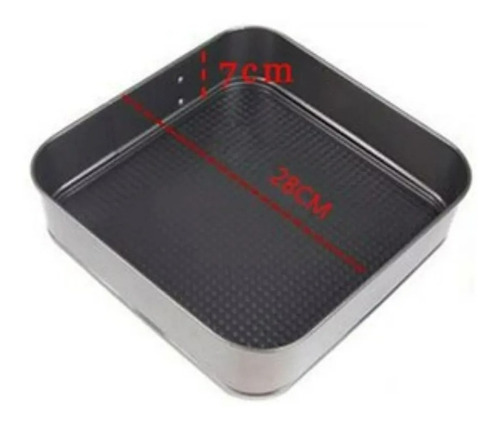 Set De Moldes Antiadherente Desmontable En 3 Formas