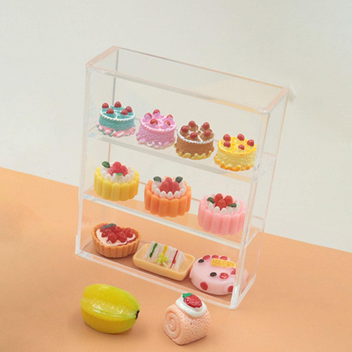 Mini Vitrina Acrílica Para Juguetes, Modelo 1/12, Para Brico