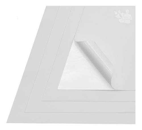 Papel Adesivo Branco Extra Fosco A3 (arconvert) 50 Folhas