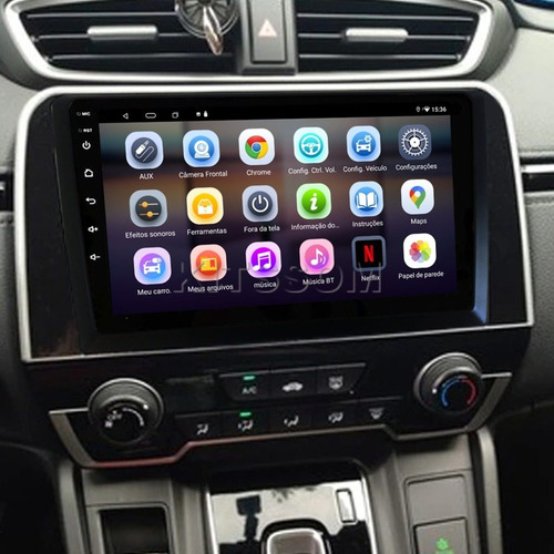 Central Multimídia Honda Crv Android 9